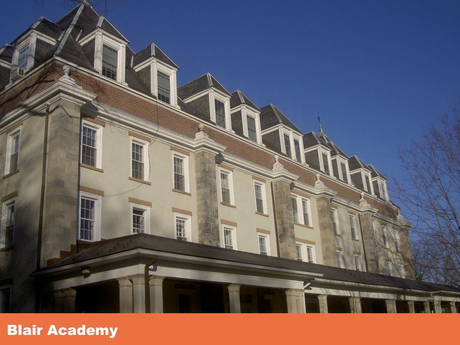Blair Academy — before restoration