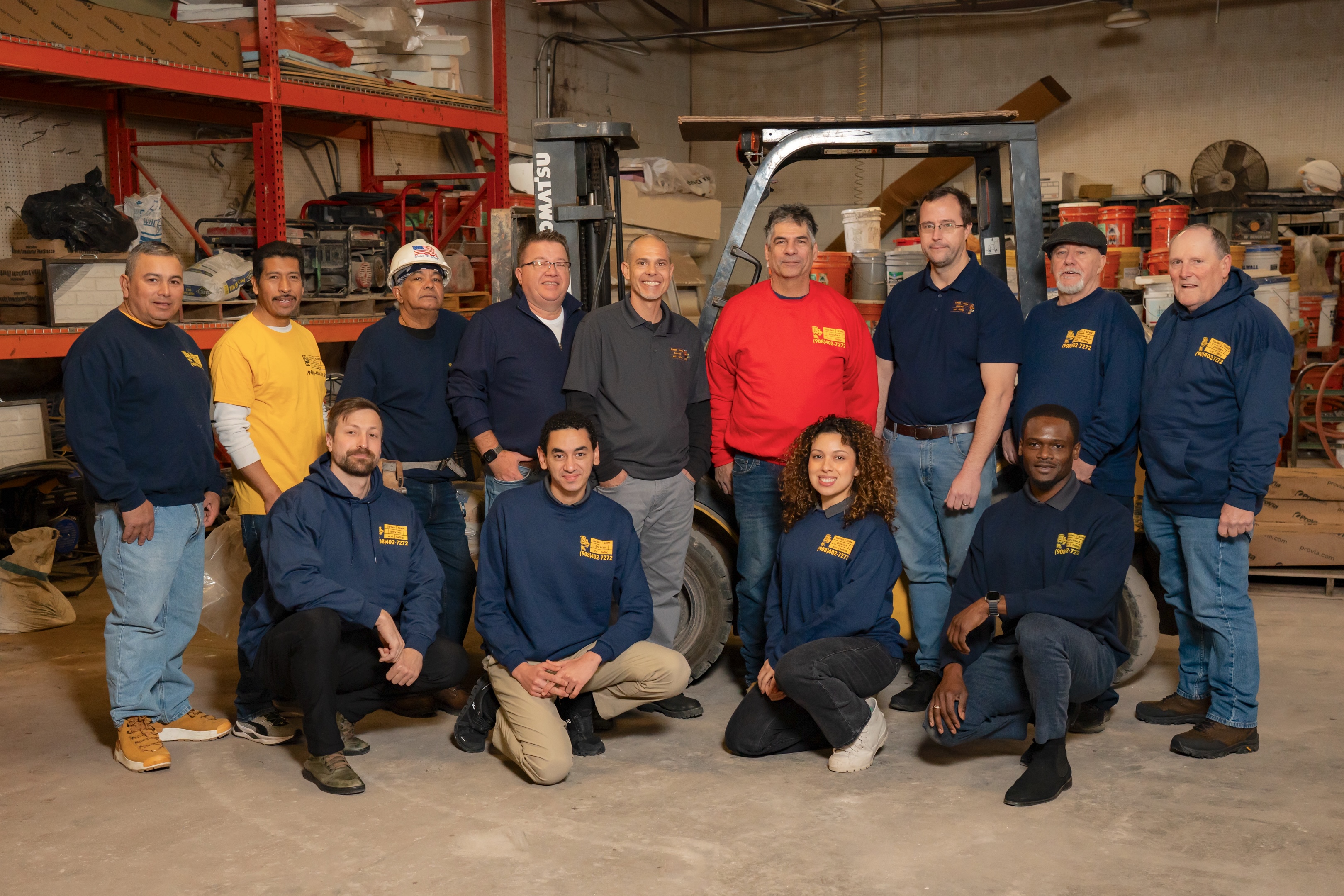 Garden State Brickface and Siding team group portrait — skilled professionals with over 250 combined years of experience