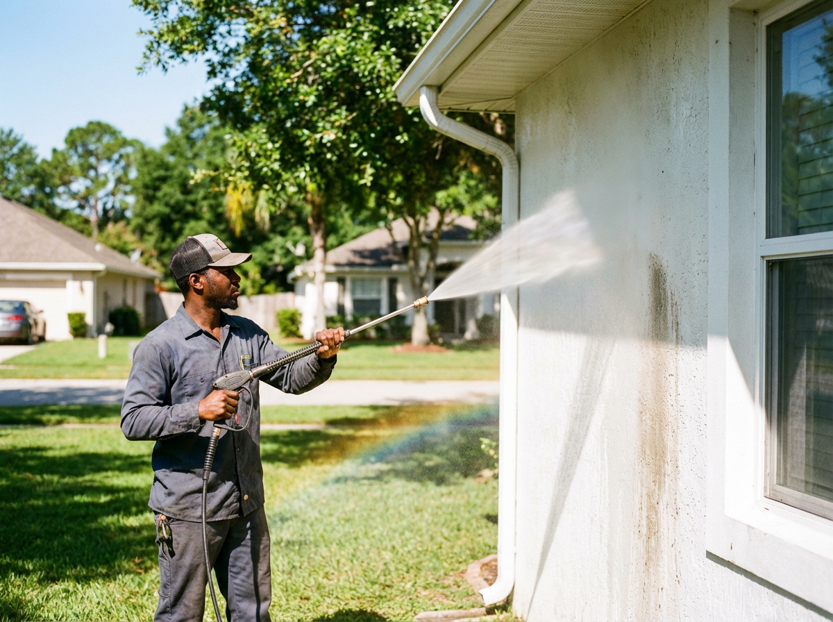Concrete stair restoration