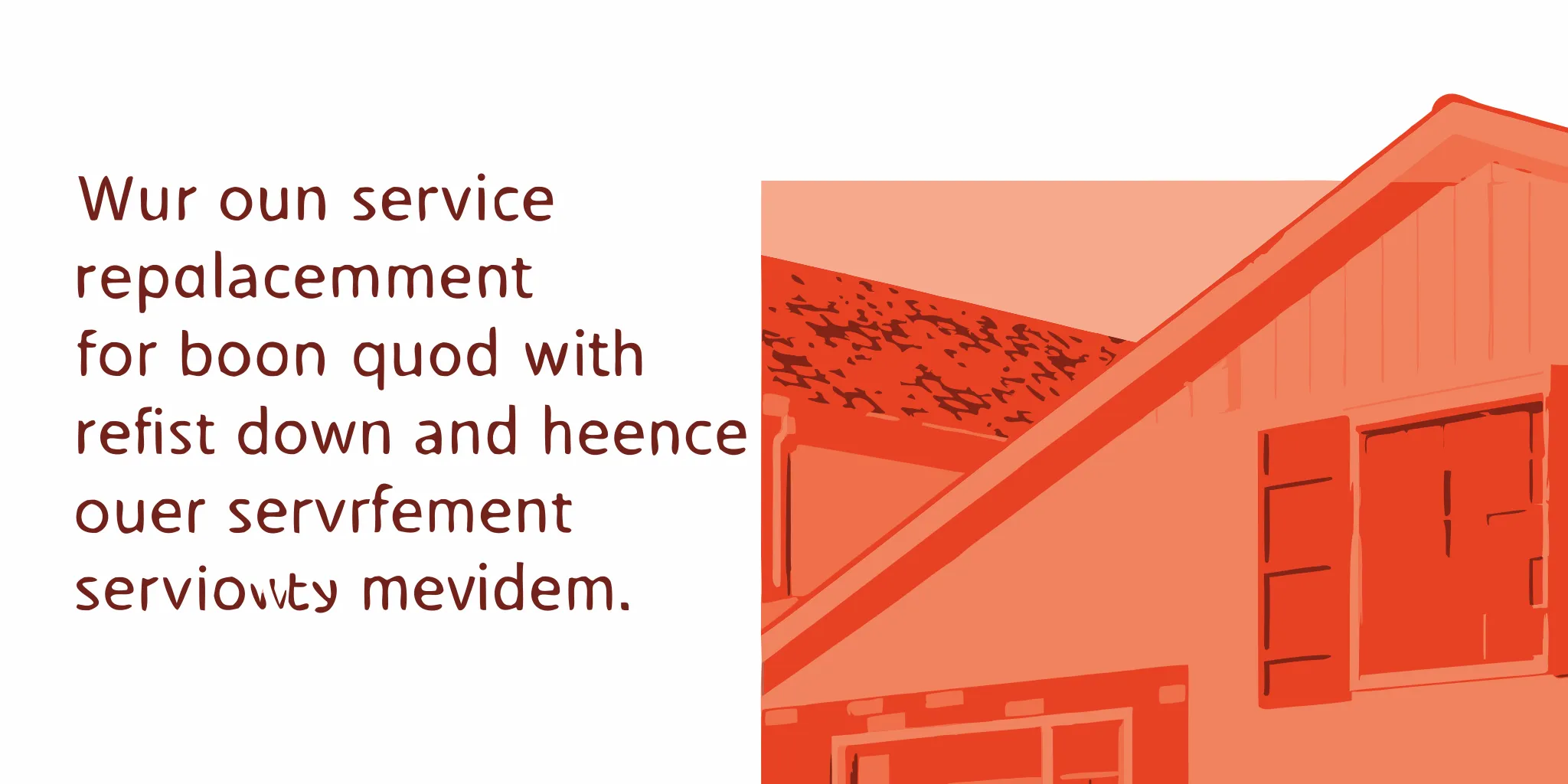 A graphic of a house questioning the real value of $99 replacement windows.