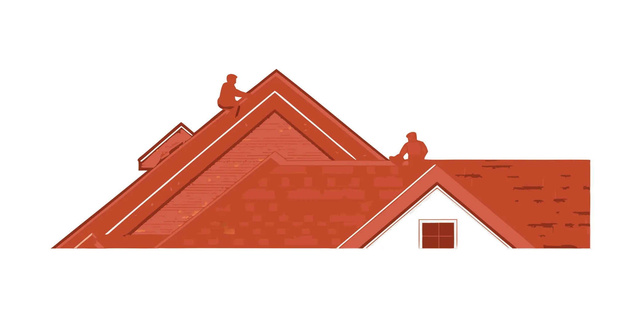 Professional asphalt shingle roof installation in progress on a home.