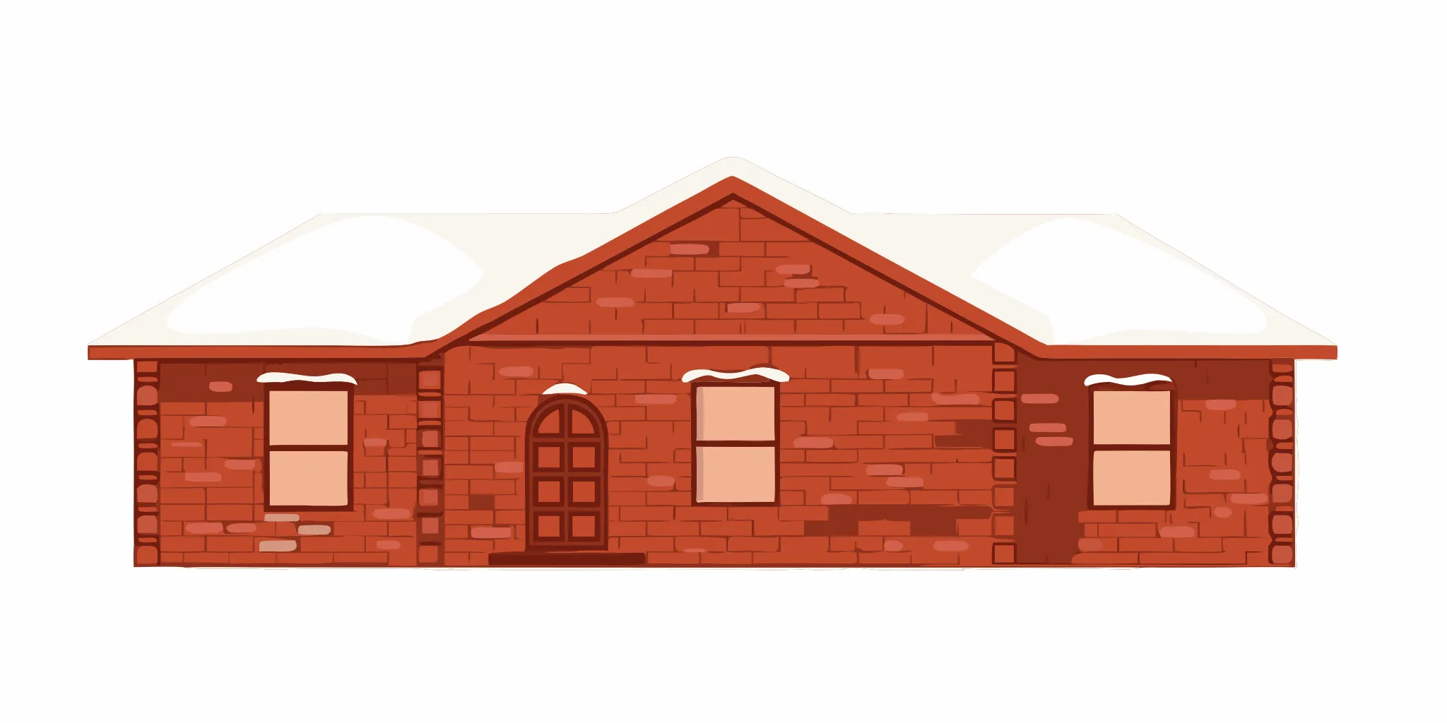 New Jersey brick home exposed to winter freeze-thaw weather