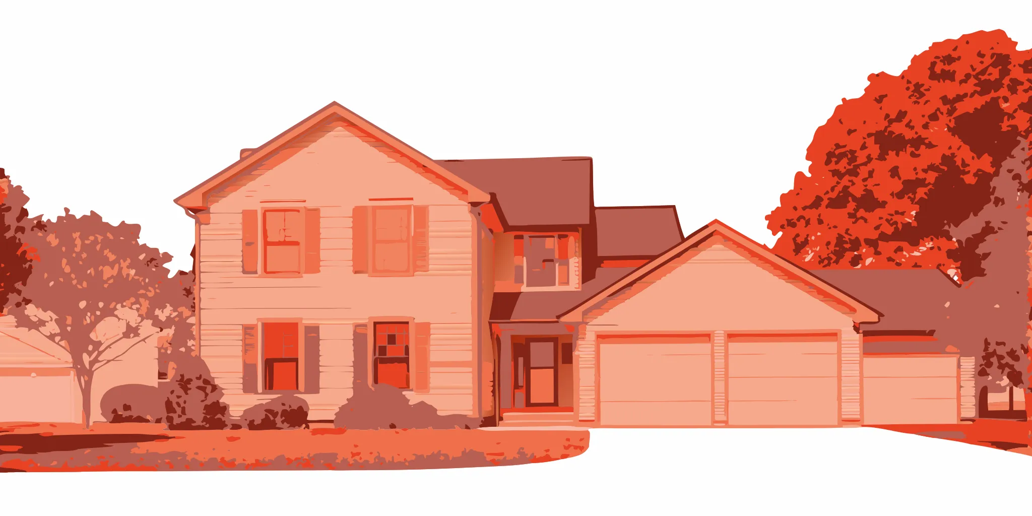 Well-maintained vinyl siding on a New Jersey home