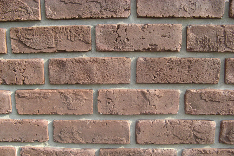 Stucco that looks like brick