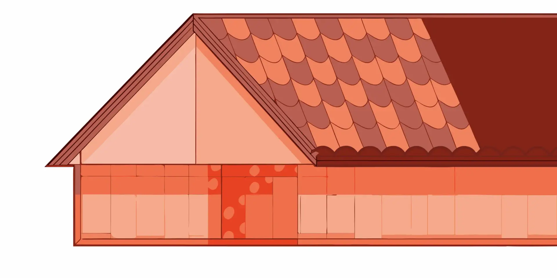 New roof installation with asphalt shingles, a major factor in the final cost.