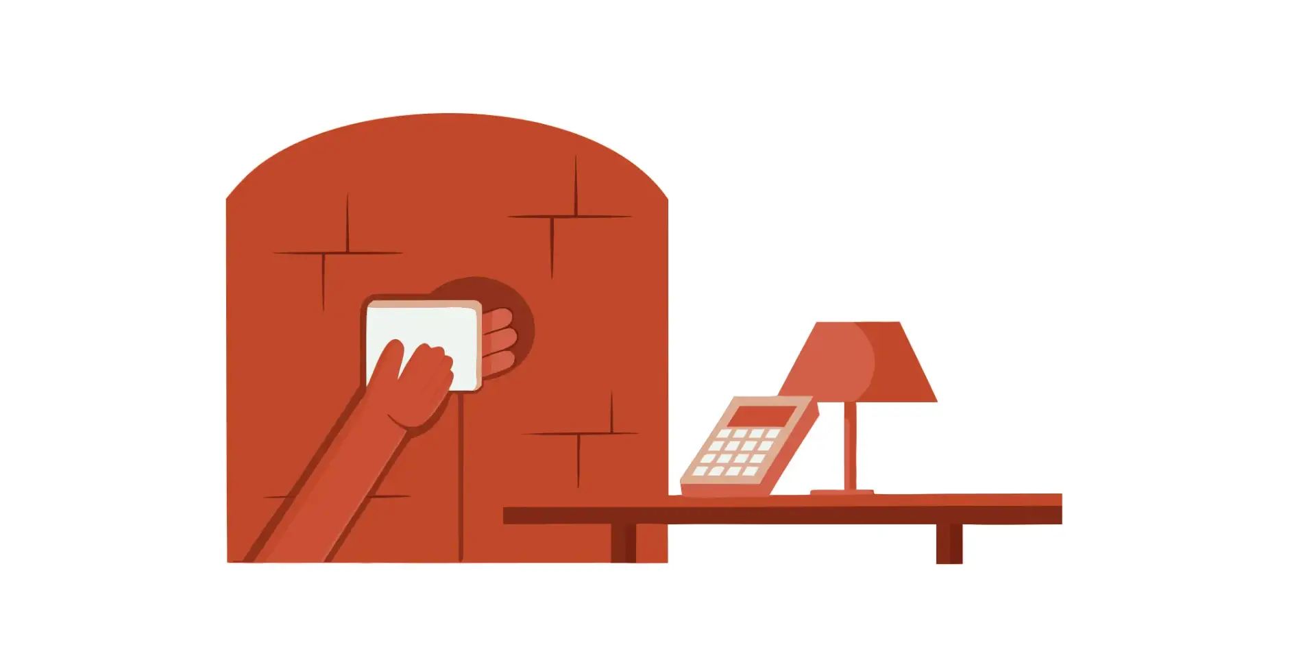 A hand repairing a cracked stucco wall, a key factor in the total repair cost.