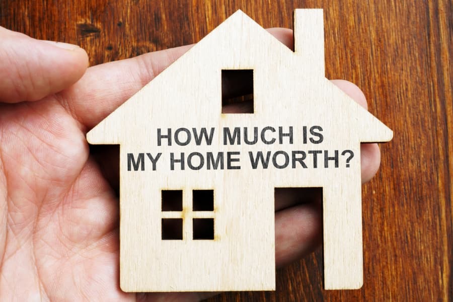 How much is my home worth house model